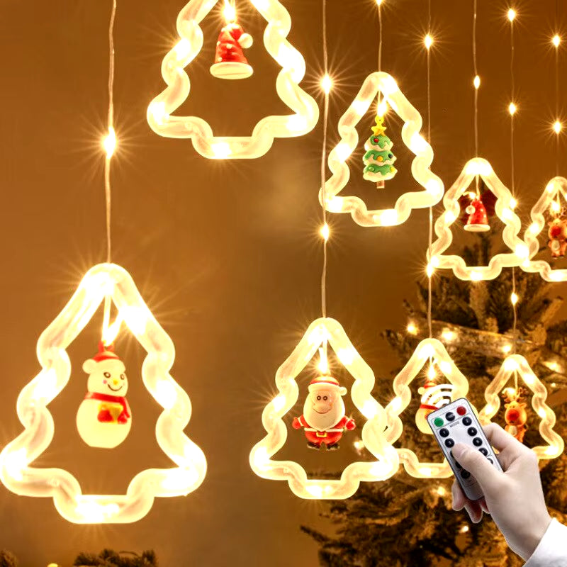 Christmas Wish Ball LED Fairy Curtain Lights - AKStore