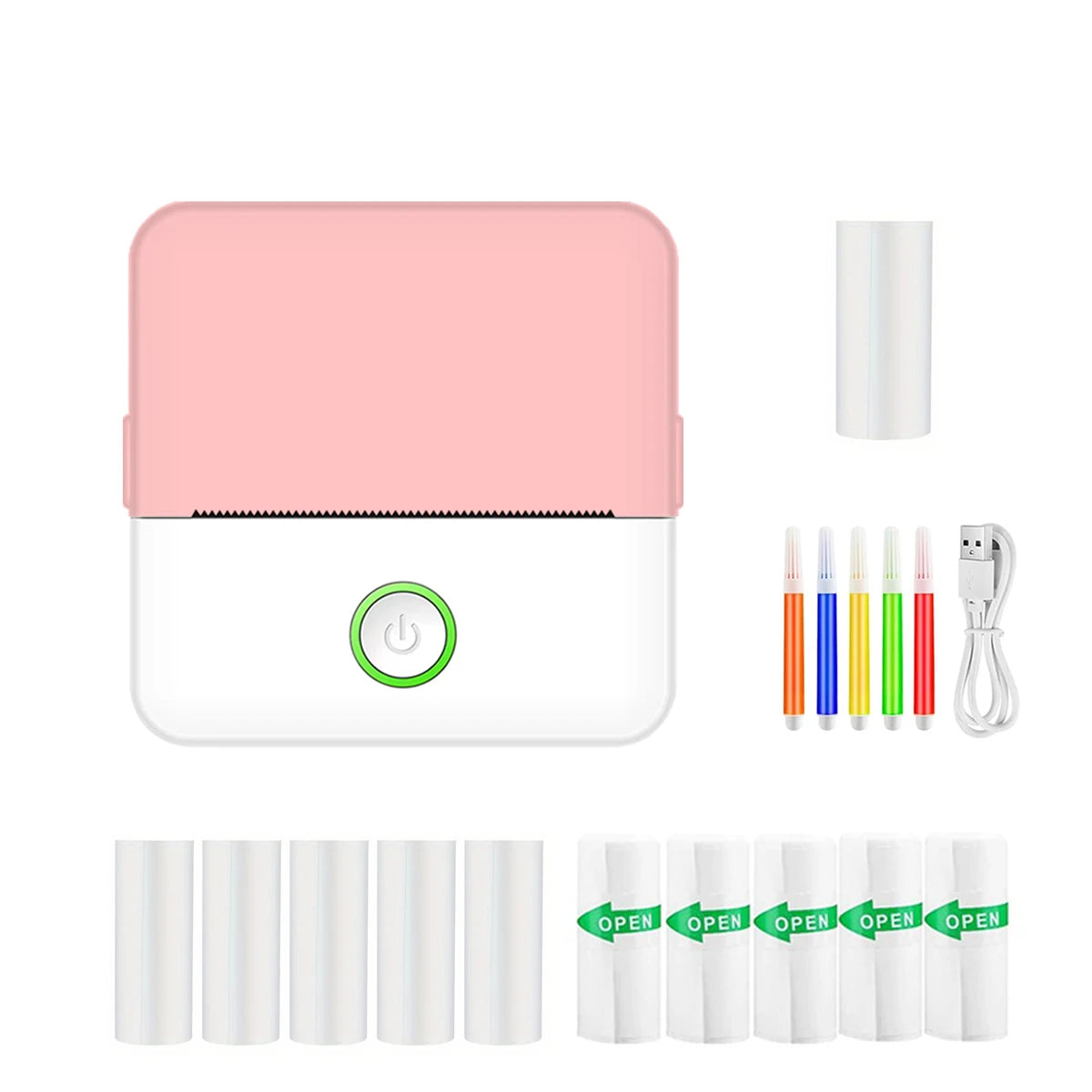  Portable Thermal Printer for Photo Journal Notes Memo