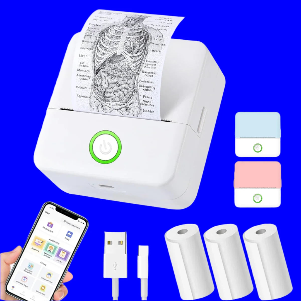 Portable Thermal Printer - AKStore