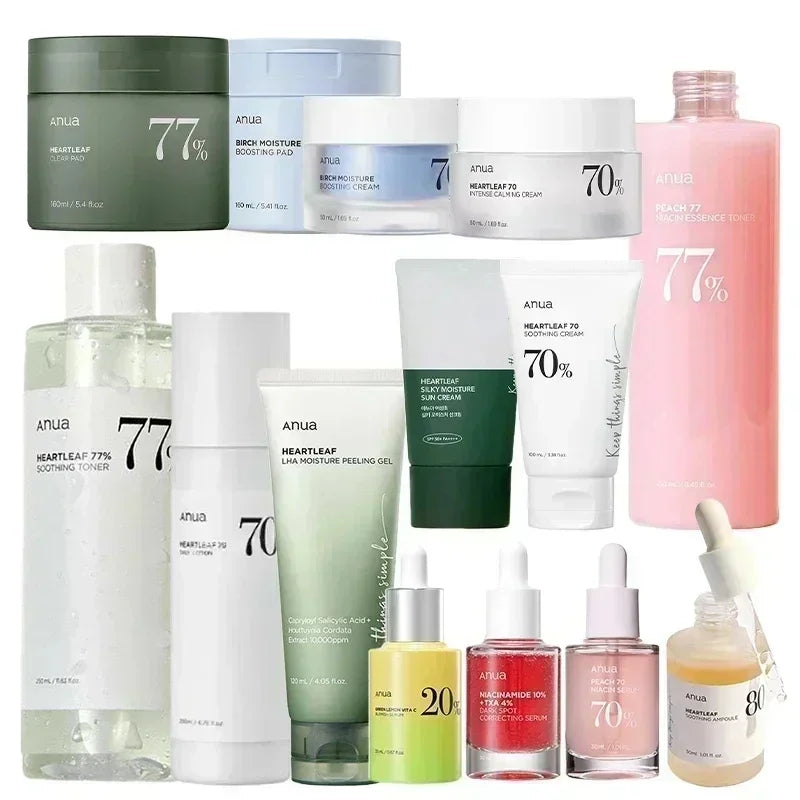 Korean Heartleaf Anua Skin Care Set - AKStore