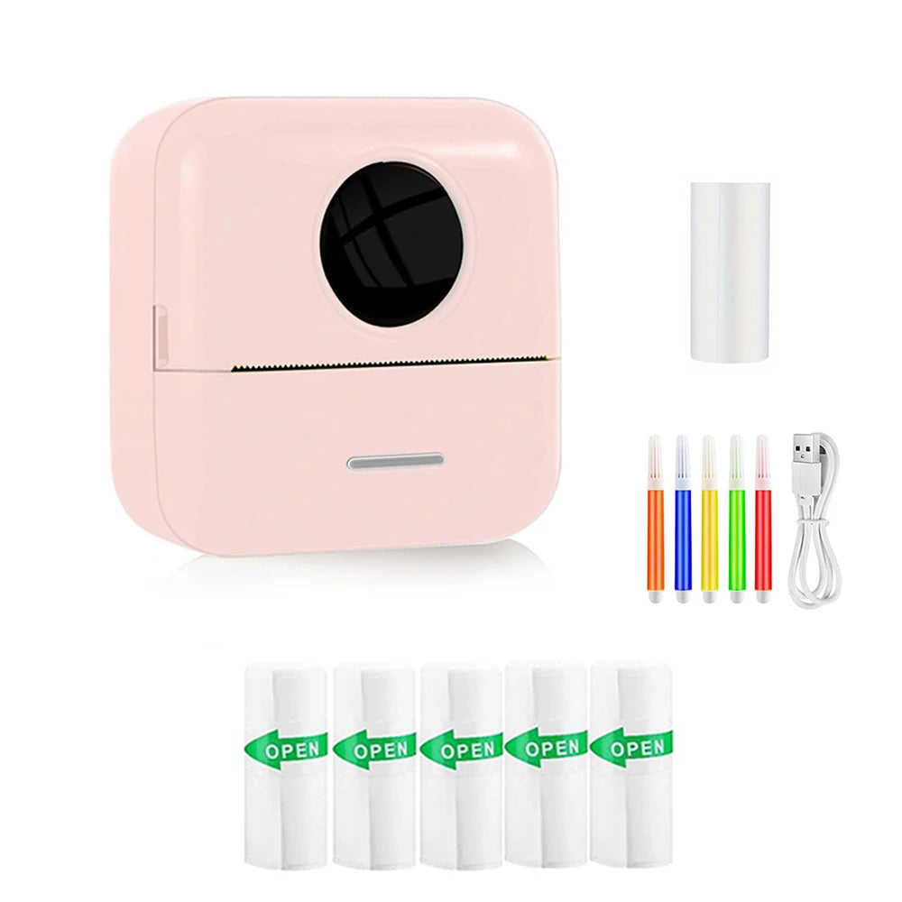  Portable Thermal Printer for Photo Journal Notes Memo